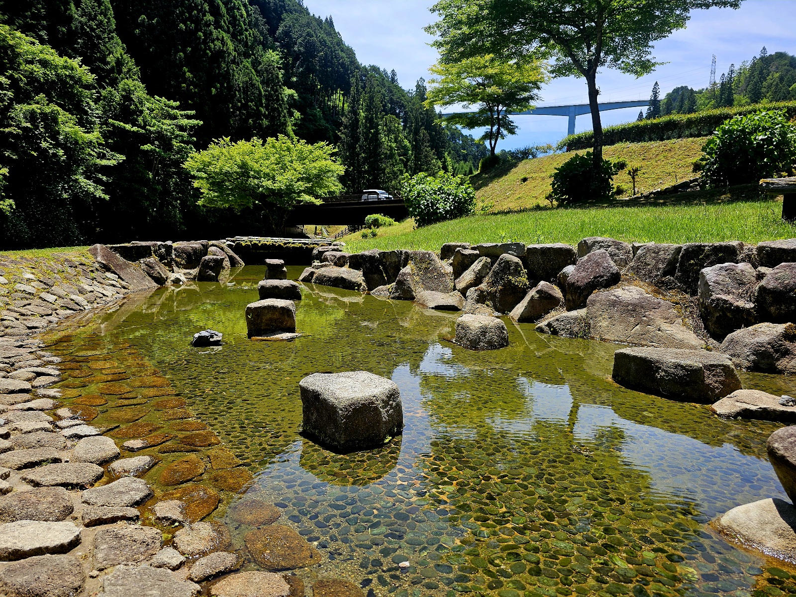 imagem de apresentação do post mostrando o lago do parque.